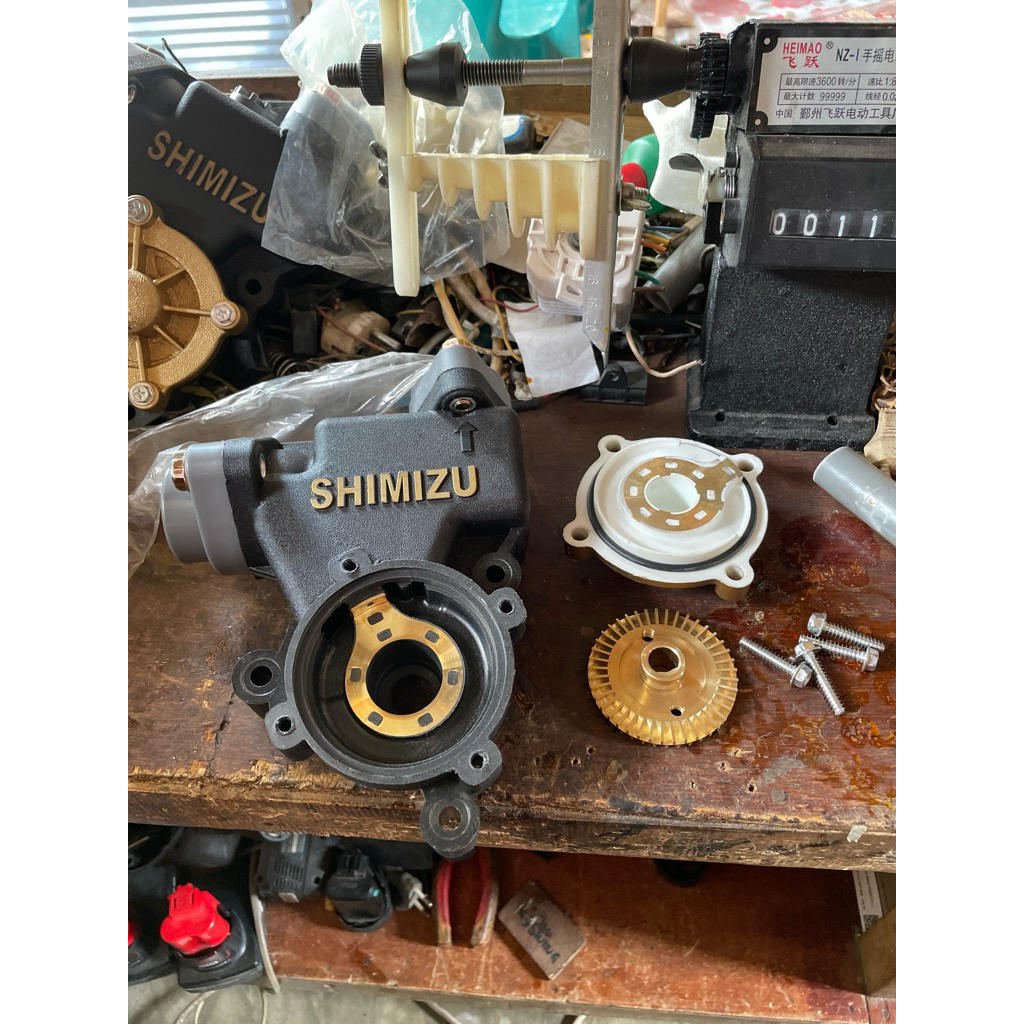 keong pompa air shimizu