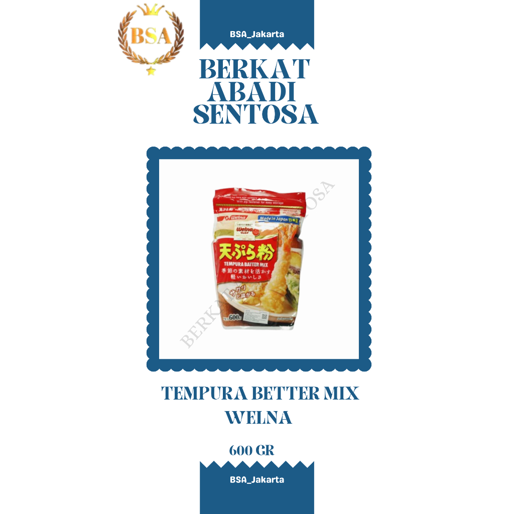 

TEMPURA BATTER MIX WELNA ( 600 ML )