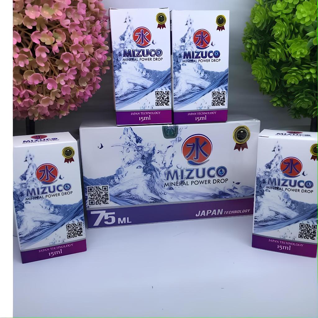 MIZUCO MINERAL POWER DROP | MIZUKO ALKALI | ANTI KANKER | STROKE | DETOKSIFIKASI PENCERNAAN