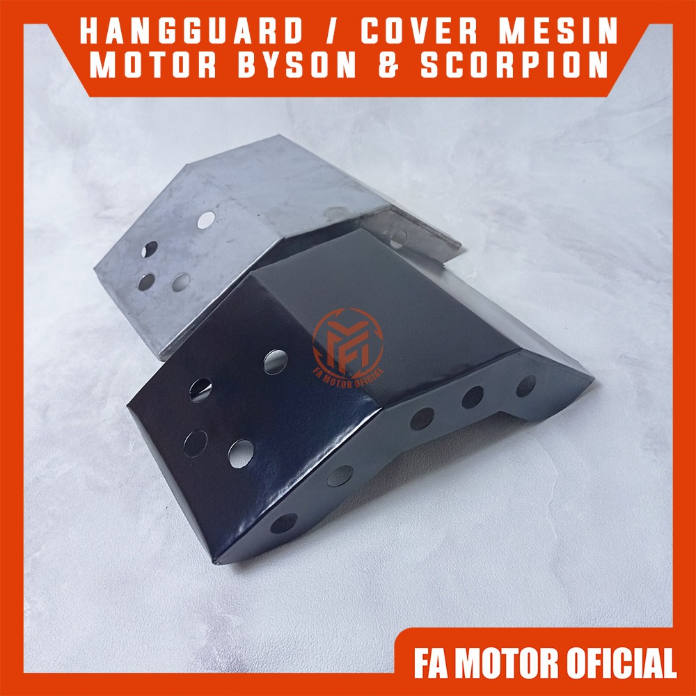 ENGINE GUARD / COVER TUTUP MESIN MOTOR BYSON SCORPION TIGER