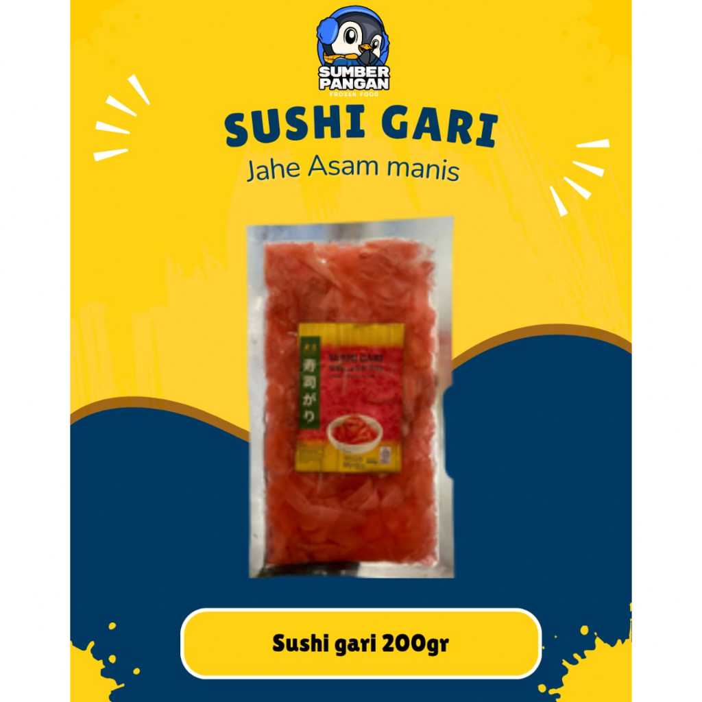 

Sushi Gari jahe asam manis 200gr