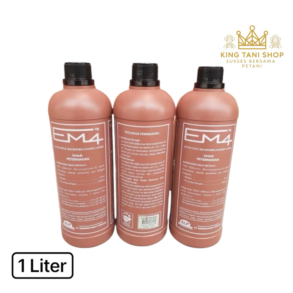 EM4 Ternak, Em4 peternakan, Em4 Coklat kemasan 1 liter