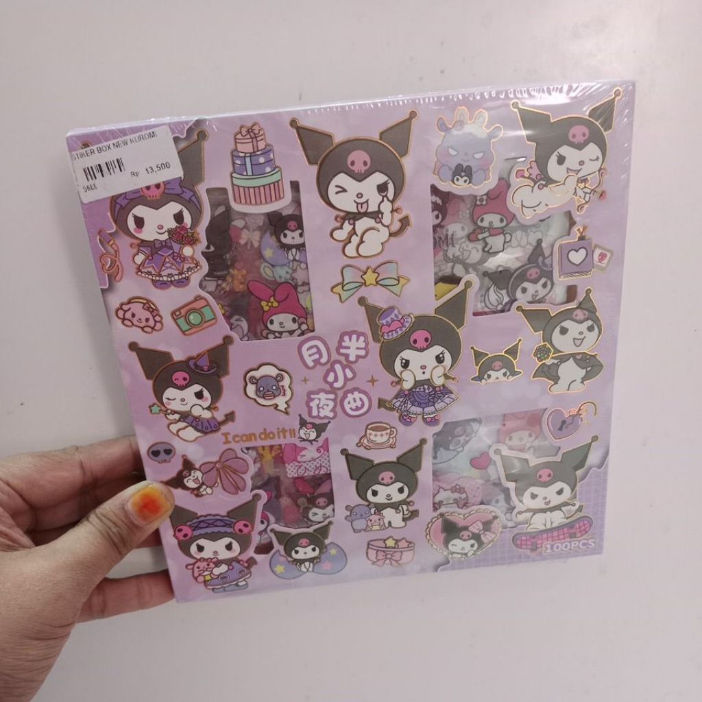 

STIKER BOX MOMO & SANRIO