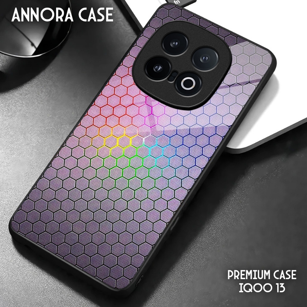 Annora - Kesing Hp IQOO 13 - Casing Hp Iqoo - Softcase SIlikon Karakter Terlaris - Mika Kondom Hp Iq