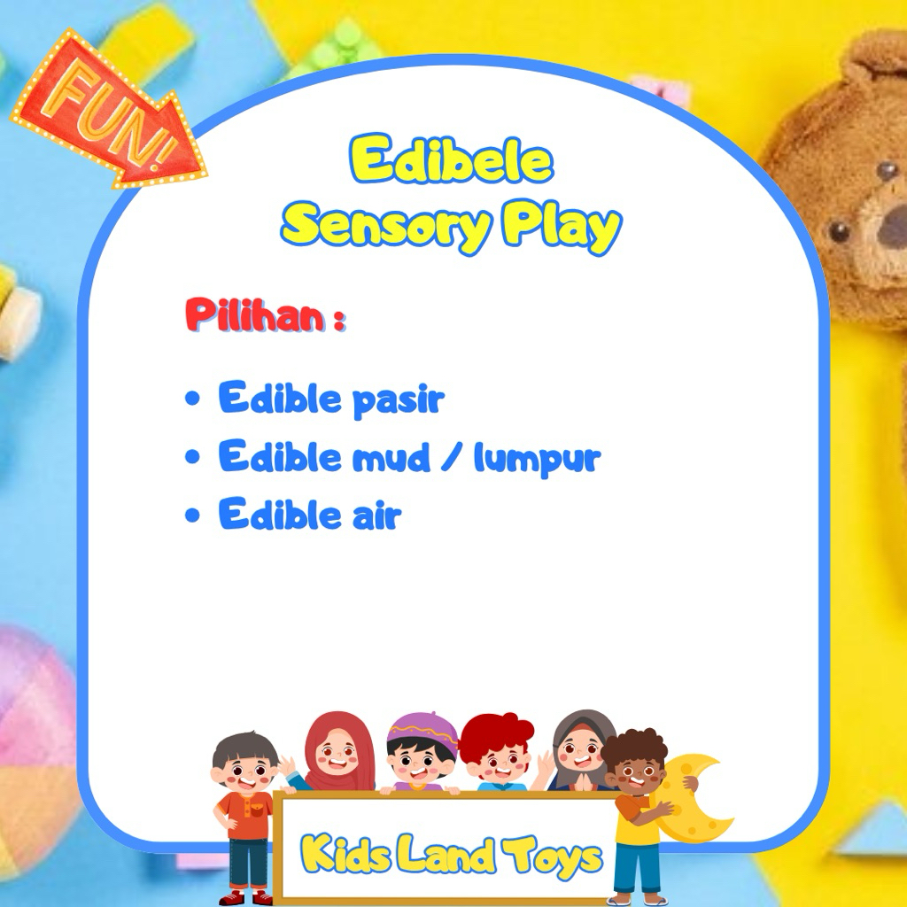 

Edible Pasir, Edible Mud, Edible Air