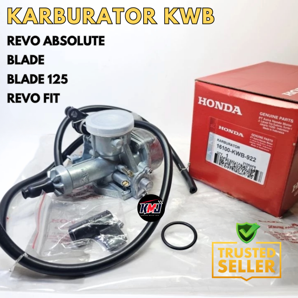 16100-KWB-922 Karburator Original KWB Motor Honda Revo Absolute Blade 125 Revo Fit