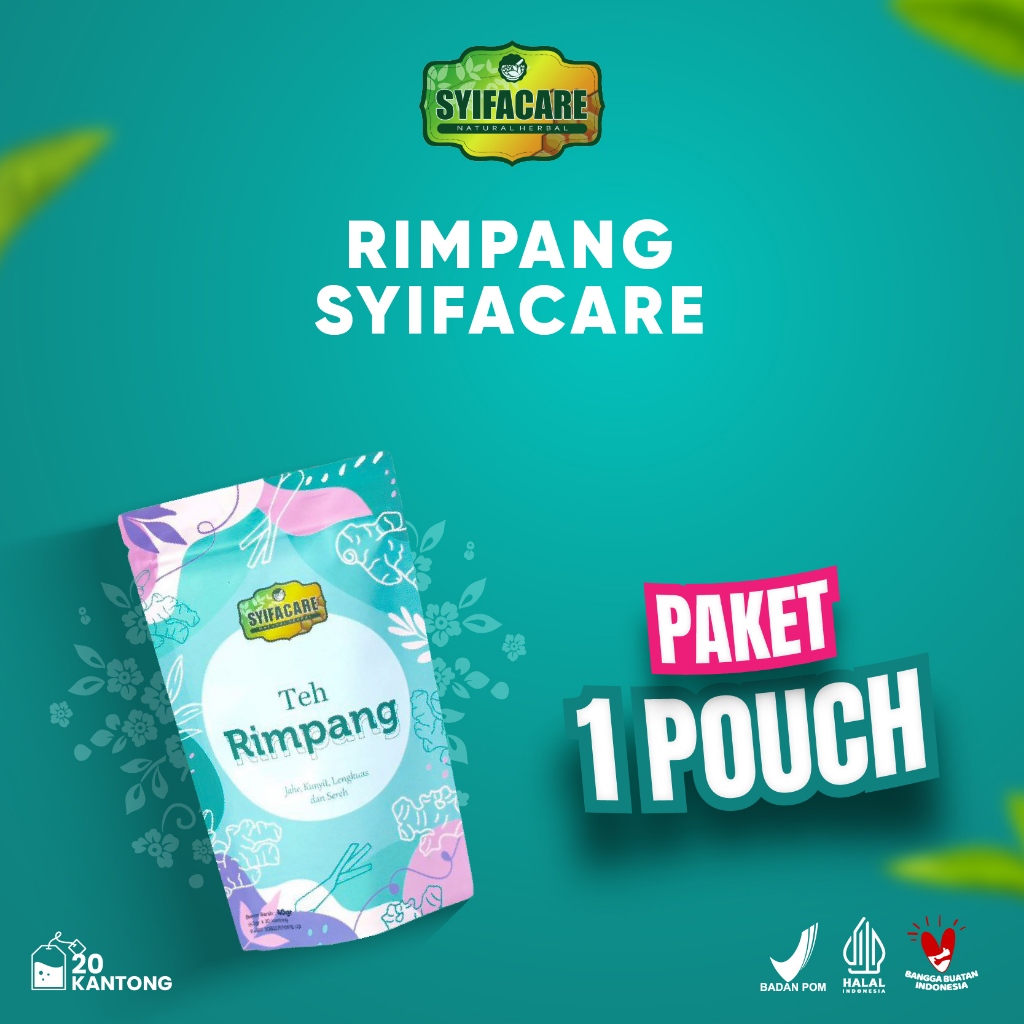 

Teh Rimpang Syifacare - Detox Alami & Pencernaan Sehat 100% Bahan Alami Tanpa Pengawet Aroma Harum Khasiat Maksimal