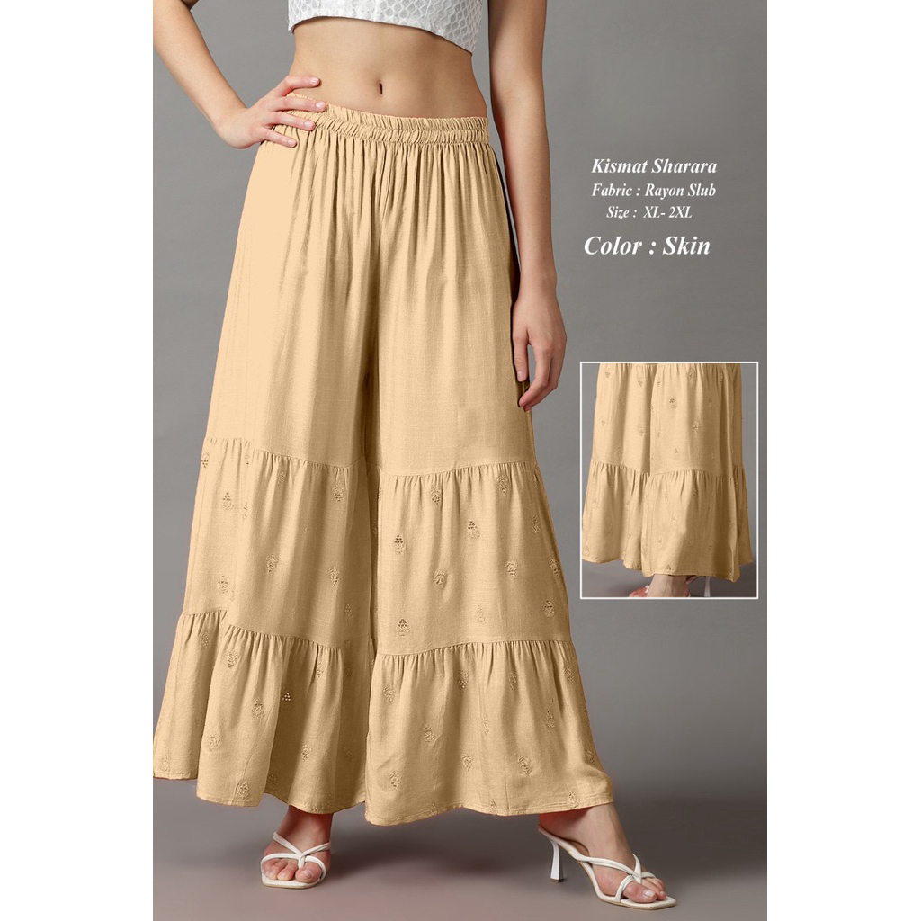 PROMOCELANAZARARAINDIA CelanaZararaJumbo Promo original baju india Warna Black / Navy / White M L Xl