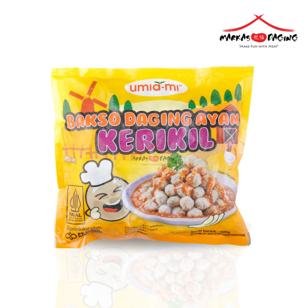 

Bakso Daging Ayam Kerikil UMIAMI 500gr - Markasdaging