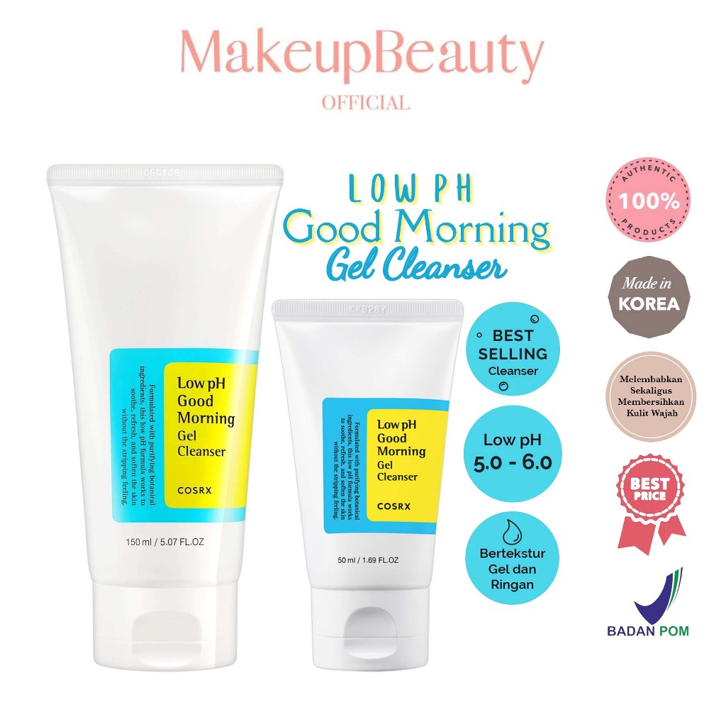 COSRX Low pH Good Morning Gel Cleanser 50ml / 150ml