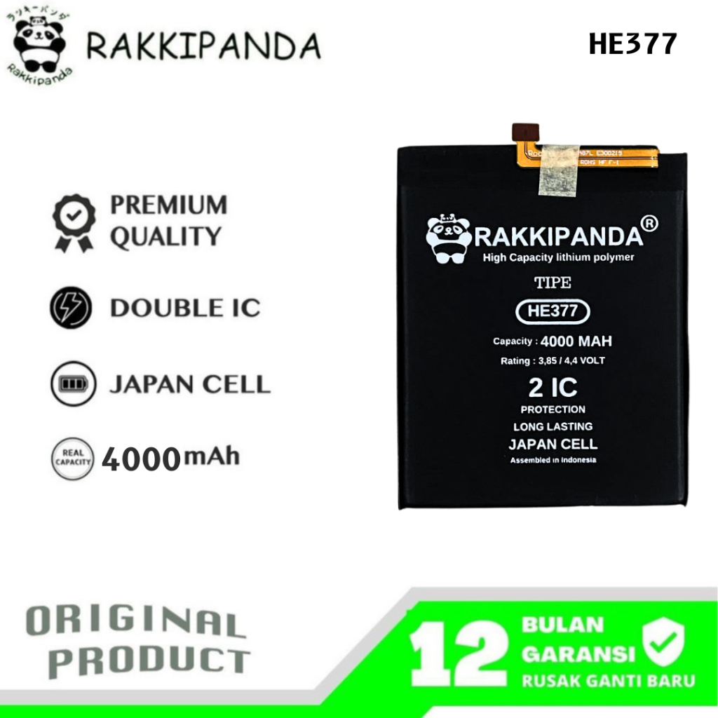 RakkiPanda - HE377 / HE362 Nokia 3.1 Plus / 7.1 Plus / 8.1 Plus / 8.1 Batre Batrai Baterai