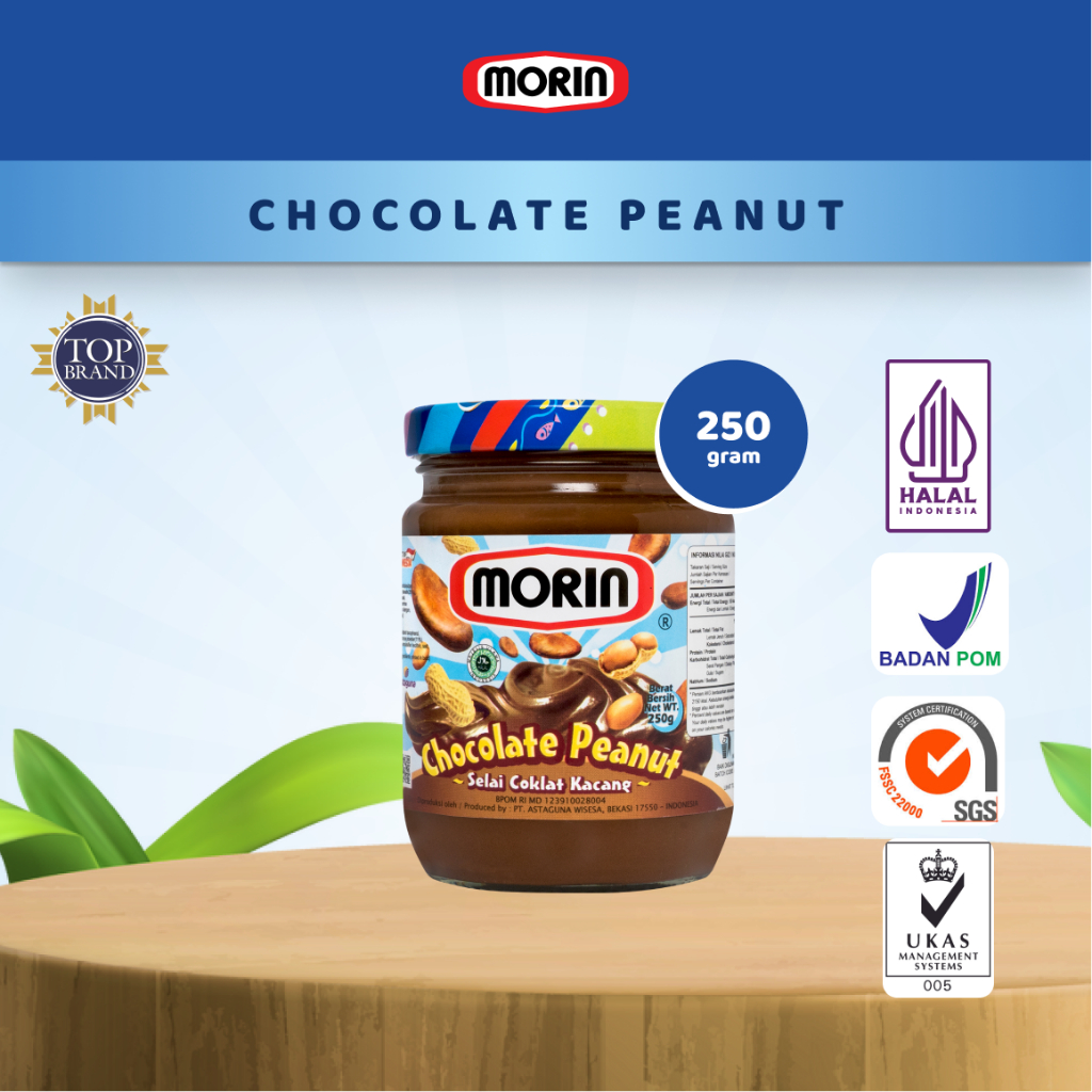 

Morin Selai Cokelat Kacang 250 Gr