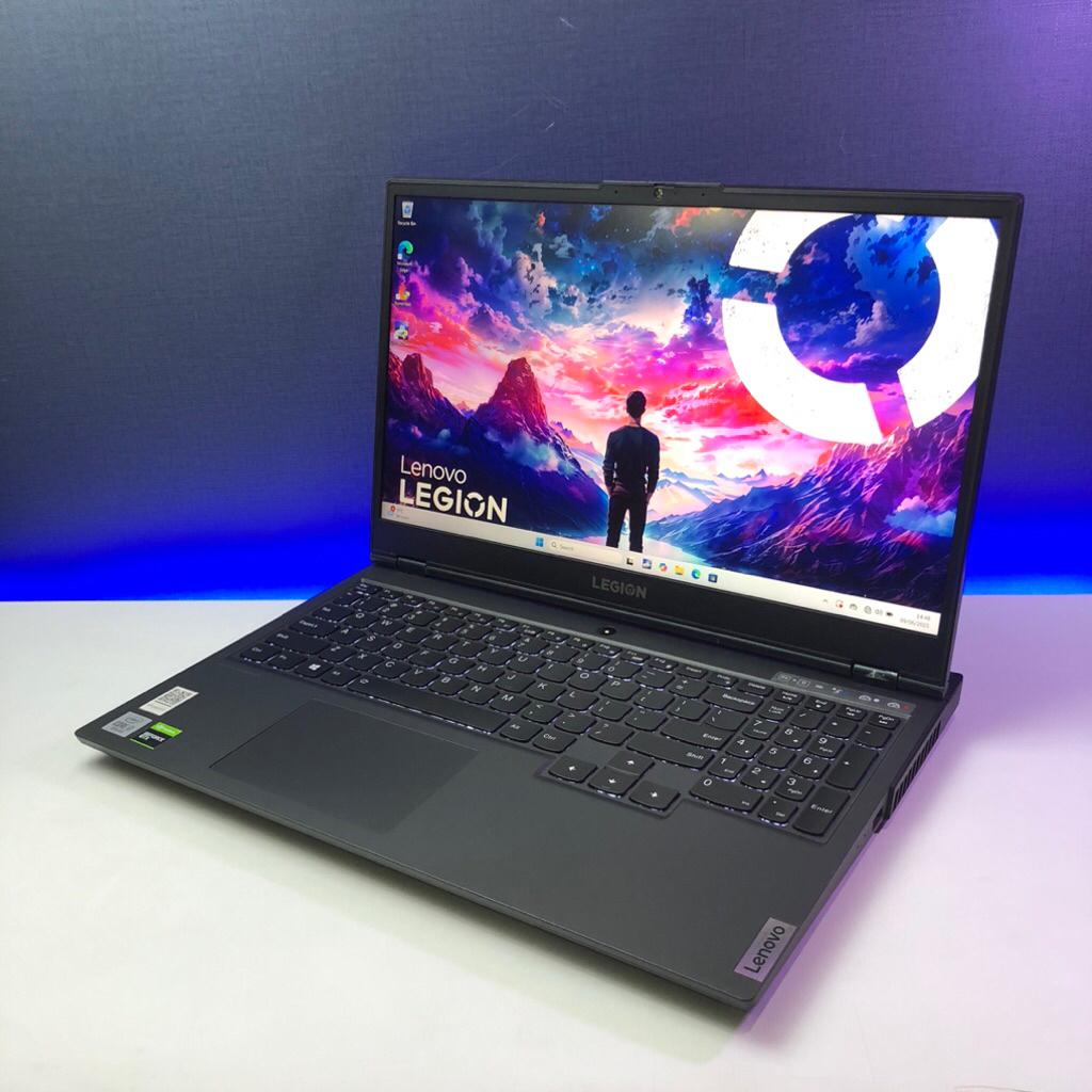 LENOVO LEGION 5 INTEL CORE i7-10750H RAM 16GB SSD 512GB GTX 1660Ti 6GB WINDOW11 MULUS