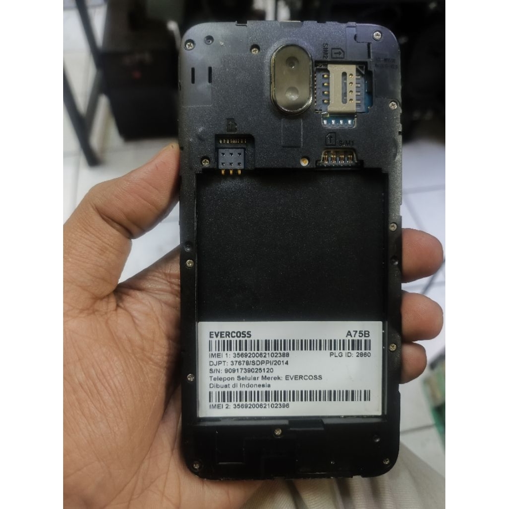 EVERCROSS A75B MINUS LCD PECAH