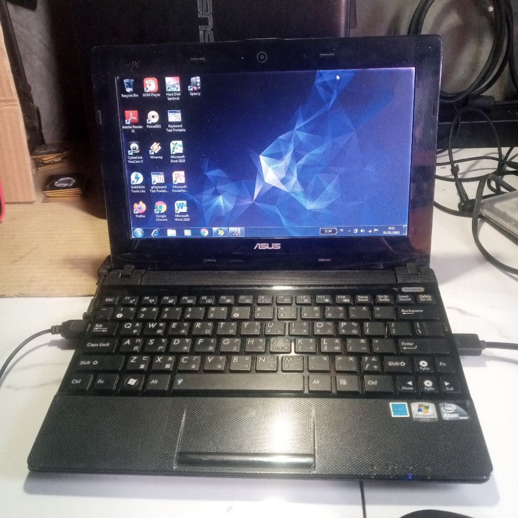 Motherboard mainboard mesin asus eeepc series asus eee pc x101h intel ori