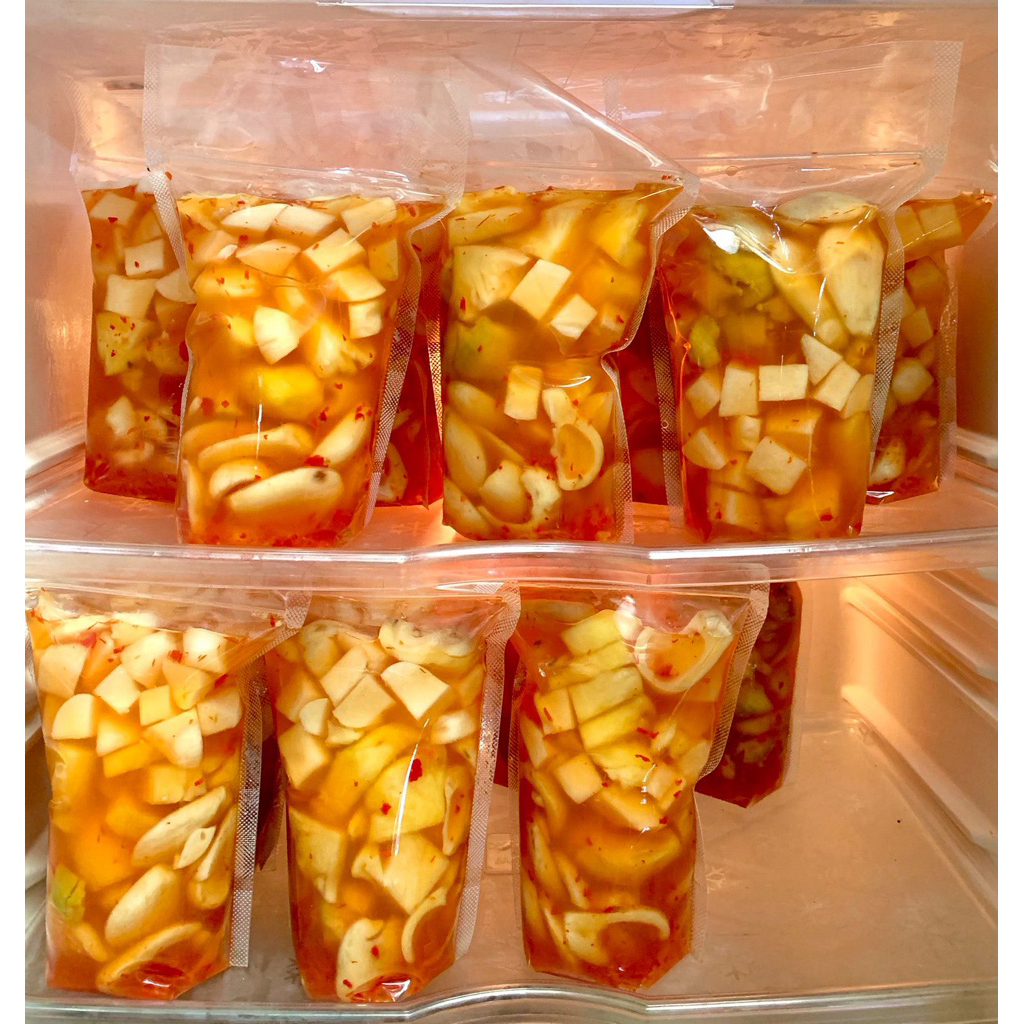 

rujak manisan salak bengkoang
