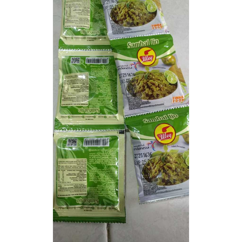 

3Pcs Sambal Ijo Finna 18Gr