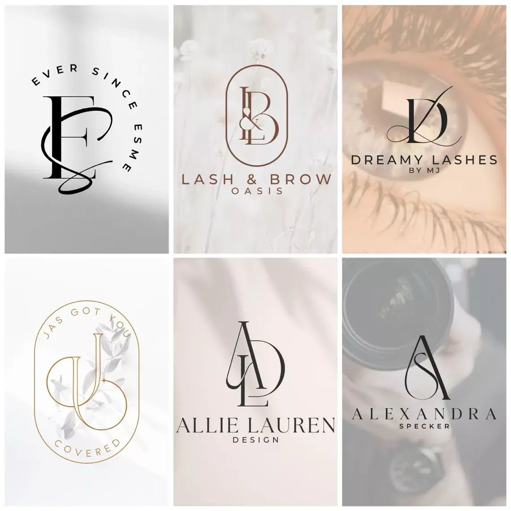

(DRAN CUSTOM MONOGRAM LOGO) JASA PEMBUATAN DESAIN LOGO AESTHETIC SIMPLE ELEGAN WEDDING LOGO MEWAH