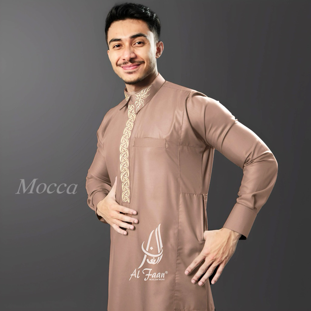 hot jubah pria gamis slimfit yamal jubbah gamis pria mewah model terbaru al faan jubah jubah mewah