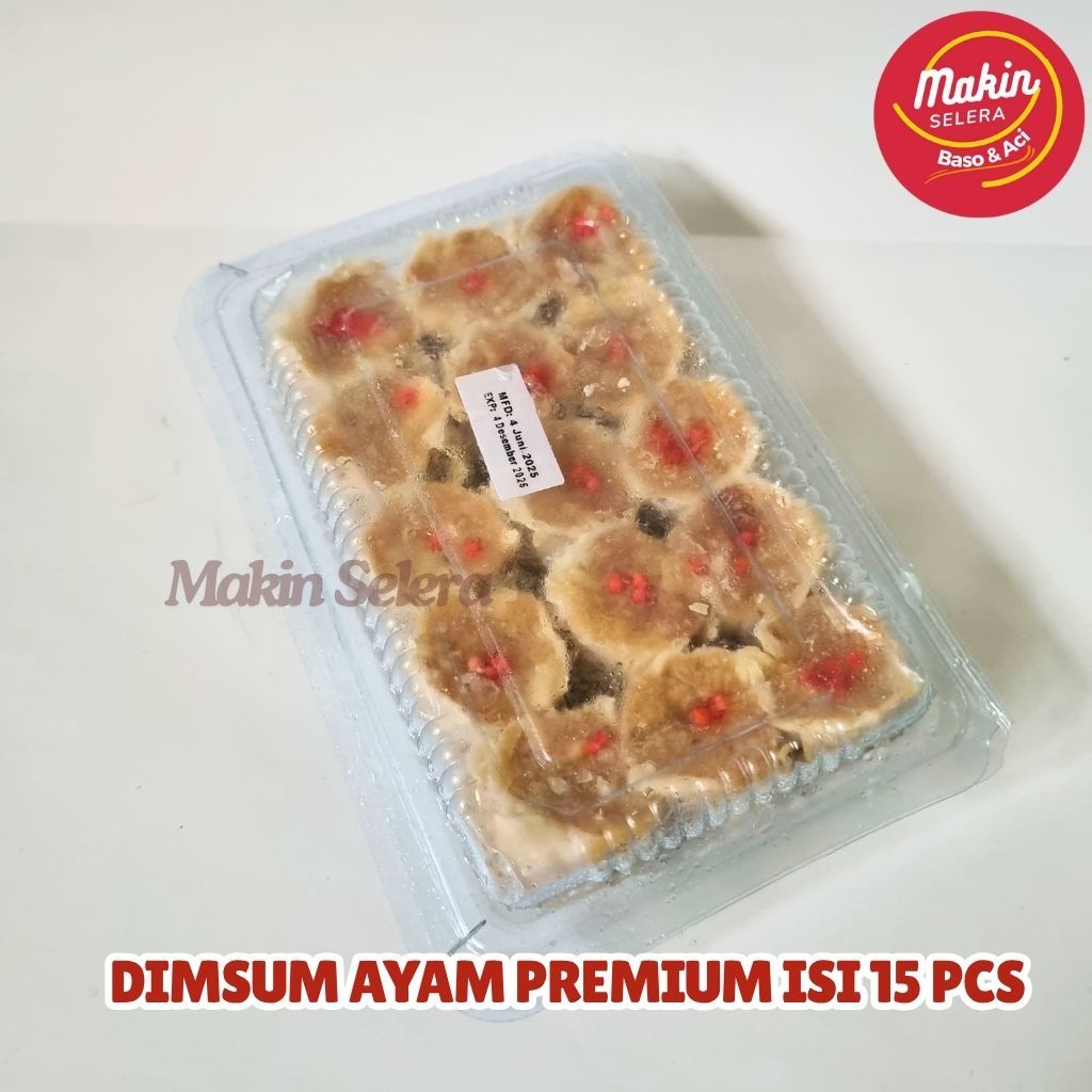 

( Frozen ) Dimsum Ayam Premium Isi 15 Pcs ( Bukan Dimsum Murah2 ya Say ) By Makin Selera