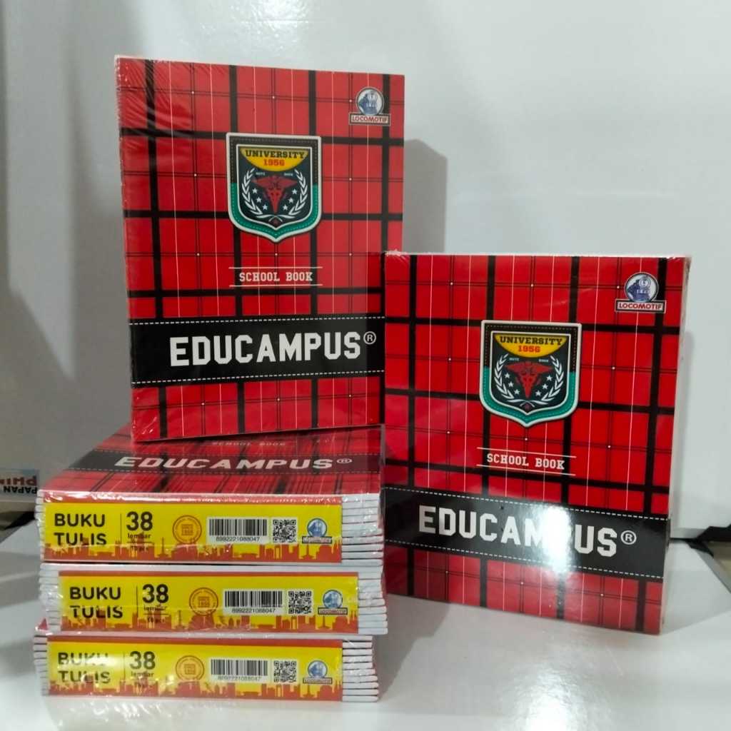 

Ay00! Buku Tulis Locomotif 38 Lembar ( Pak 10 Buku ) [ Original ]