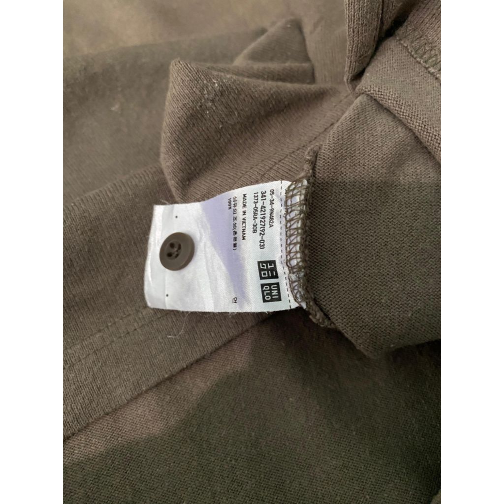 uniqlo polo garment second