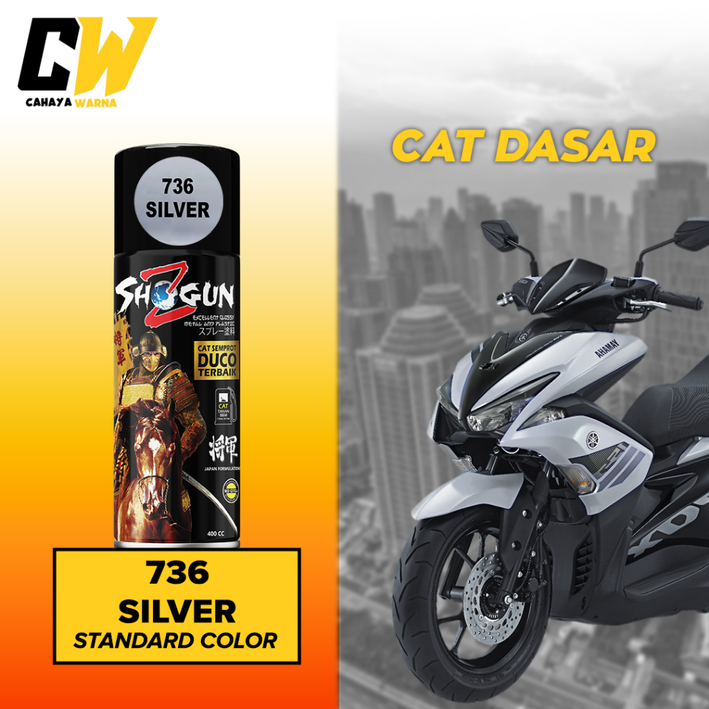 Cat Pilox Silver Silper Glossy Solid Shogun Z Paint 736