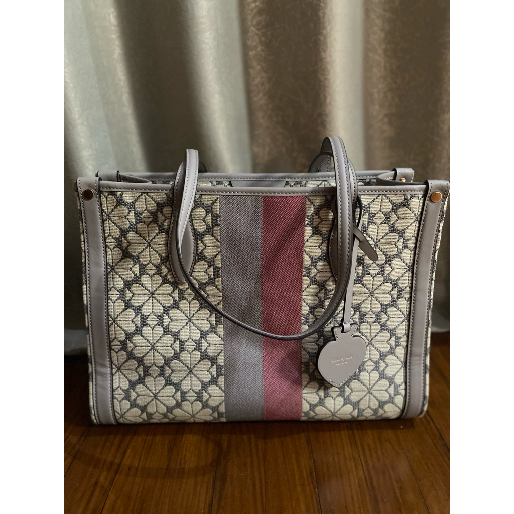 Tote Kate*spade Jaquard Grey