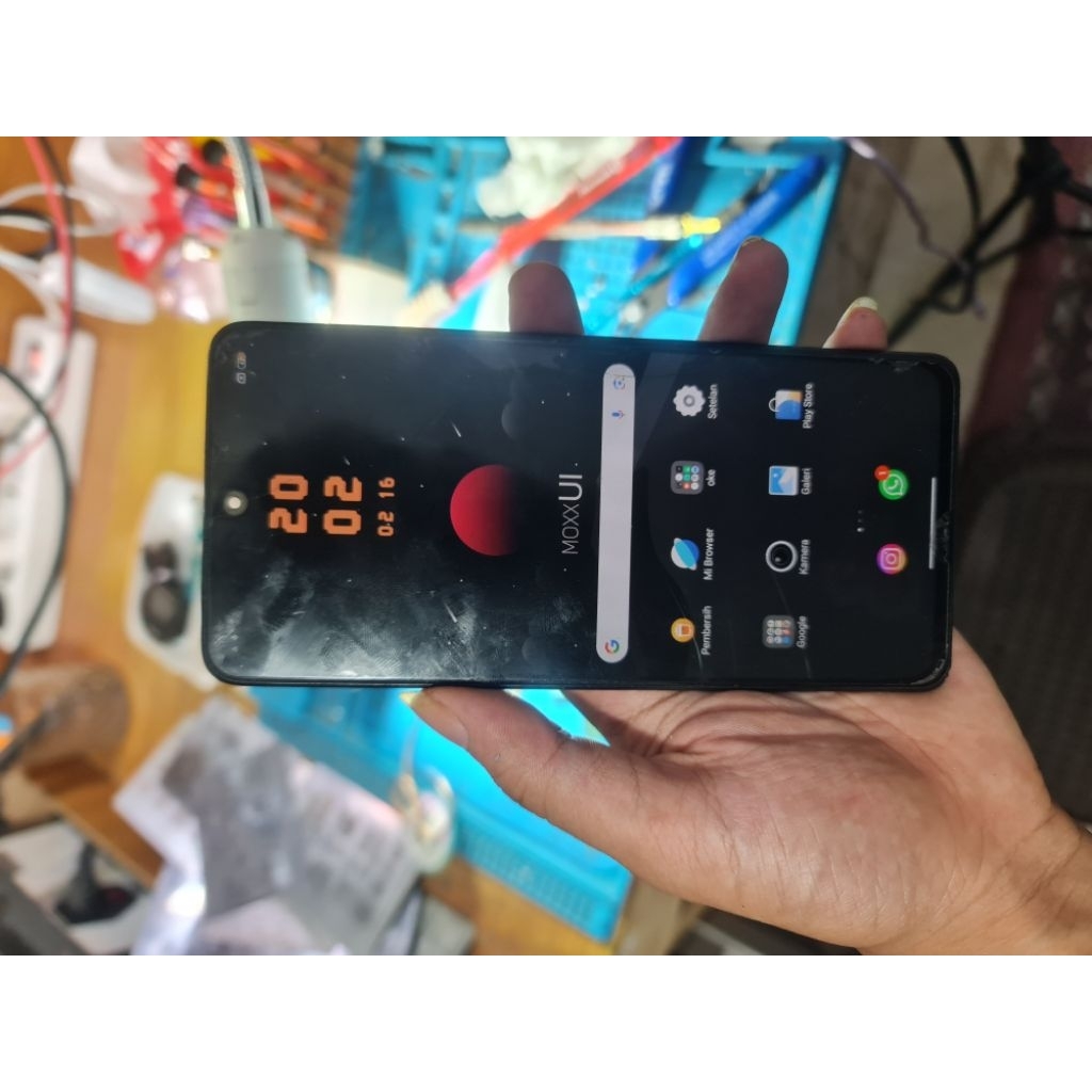 servis rebool cpu redmi note 10 pro