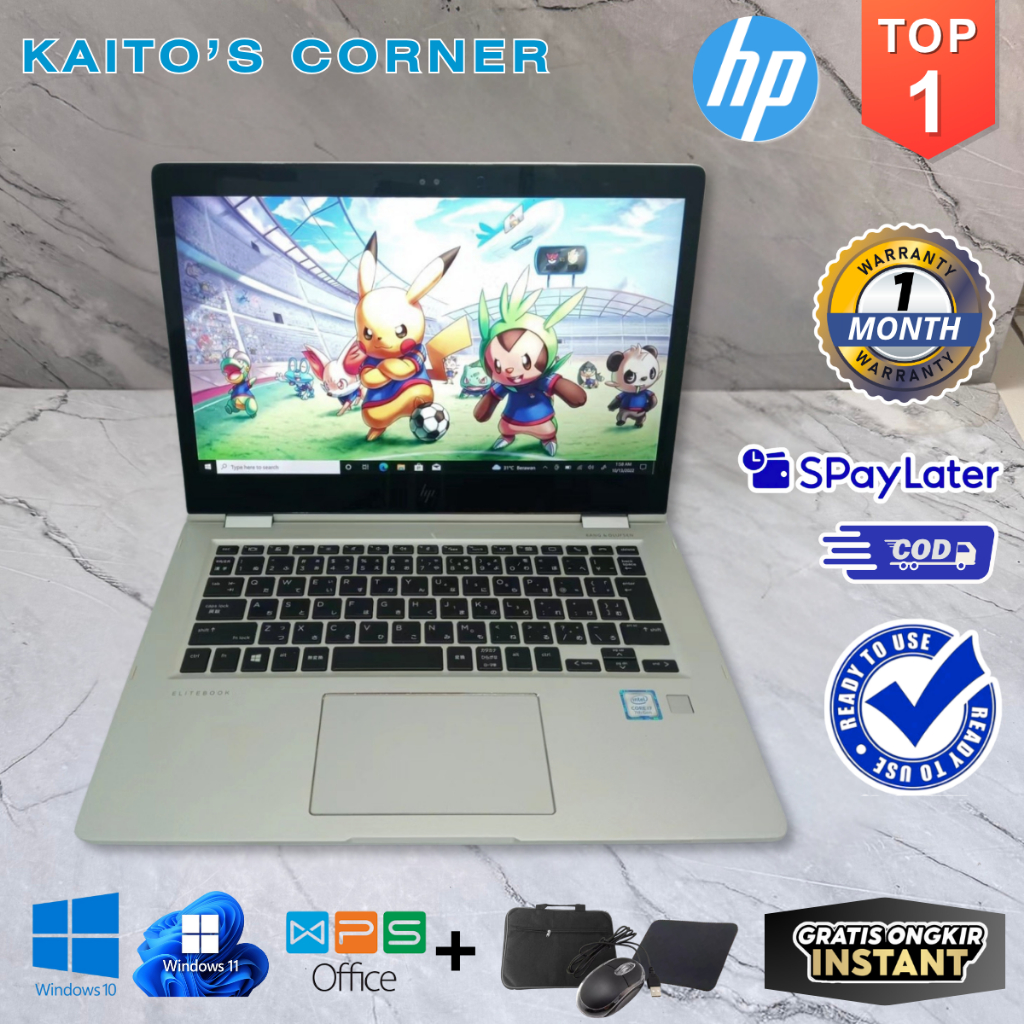 Laptop HP X360/745 G5 Core i3/i5/i7 | MURAH SLIM ORIGINAL BERGARANSI