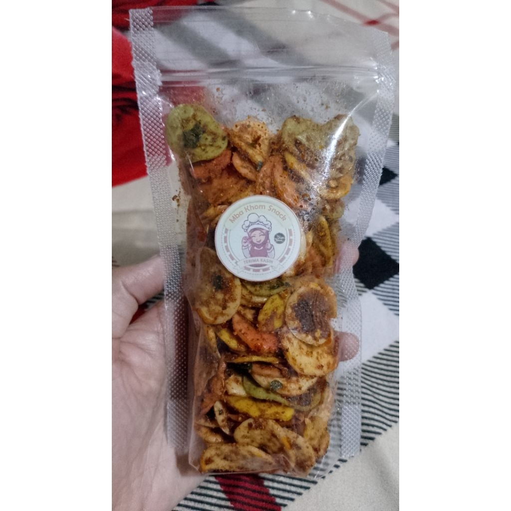 

SEBRING krupuk bawang warna warni