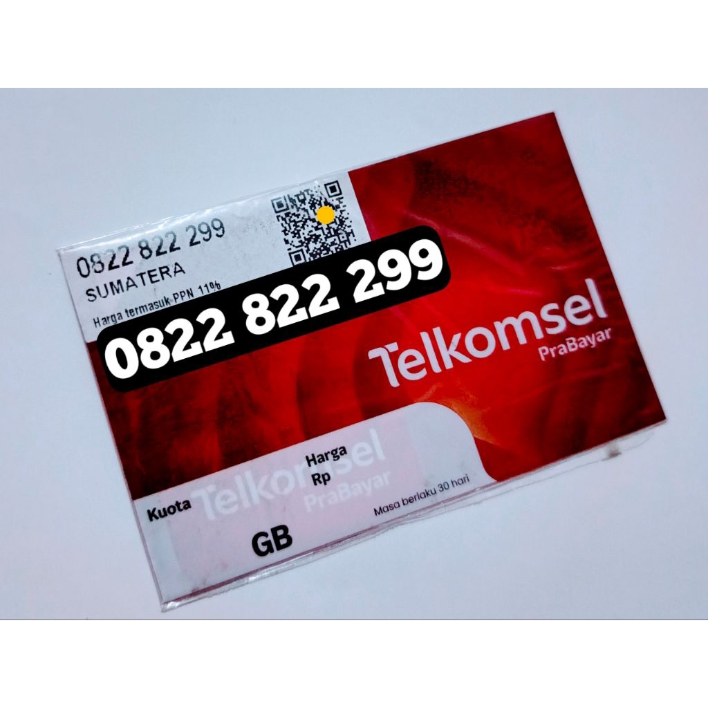 nocan telkomsel simpati 10digit bonus kuota 260GB