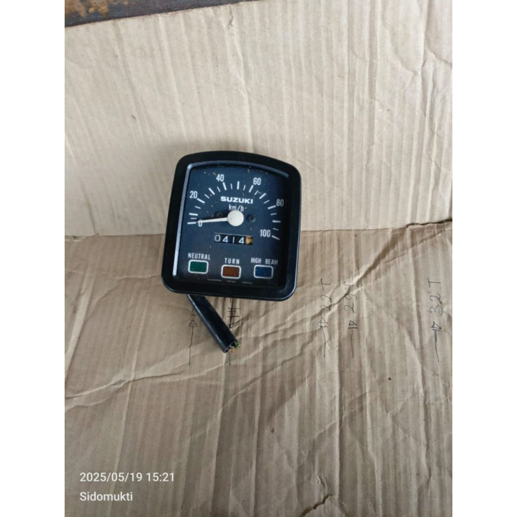 Speedometer Spidometer Suzuki FR80 Old FR 80 Original Copotan