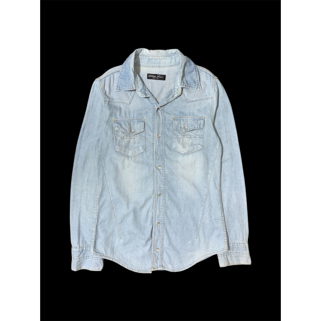 Number Nine Denim Shirt | Kemeja Denim Number Nine