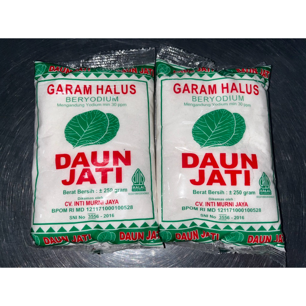 

Garam Meja Cap Daun Garam Dapur Garam Halus 250gram