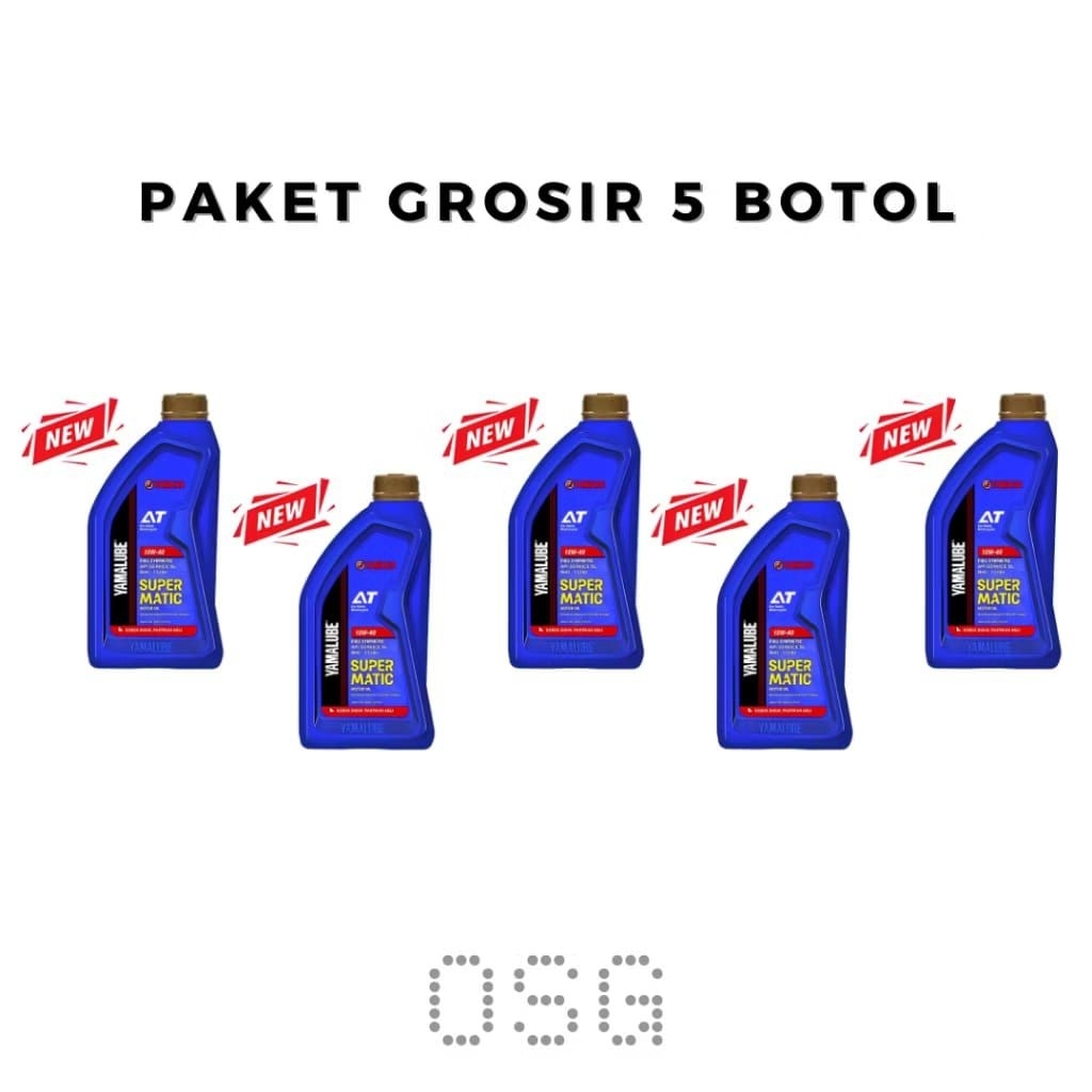PAKET 5 PCS YAMALUBE SUPER MATIC