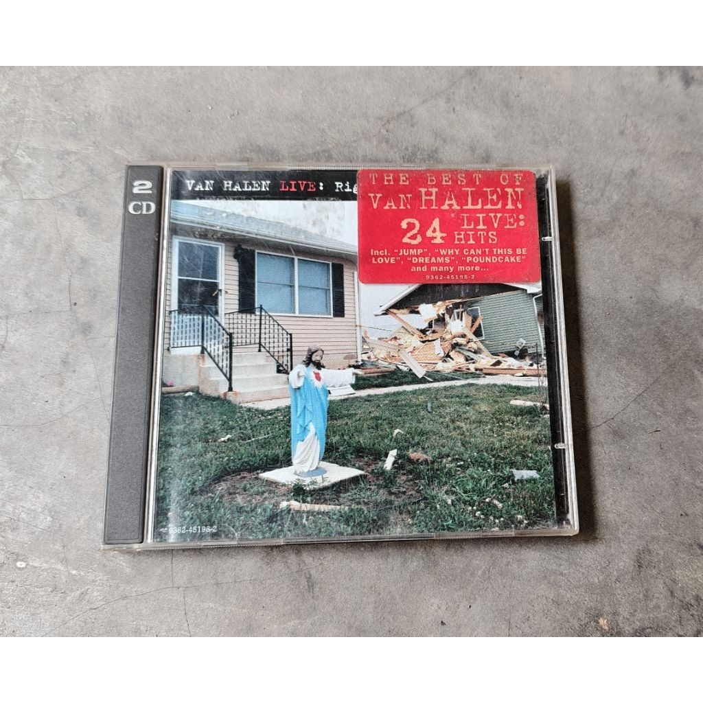 CD ORIGINAL VAN  HALEN ALBUM LIVE (DOUBLE DISC)