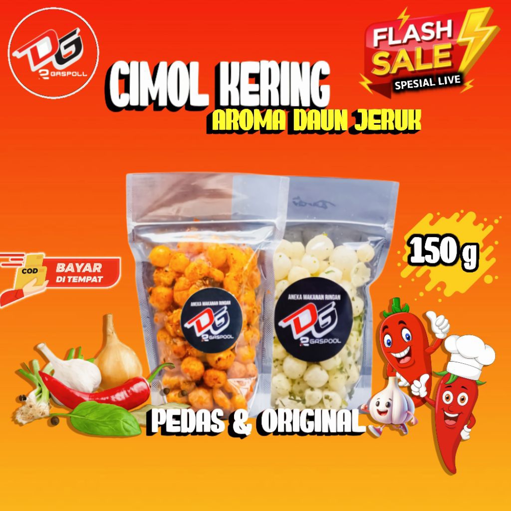 

CIMOL KERING DAUN JERUK 150g