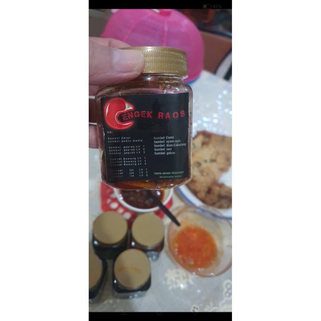 

cengek raos sambel cumi