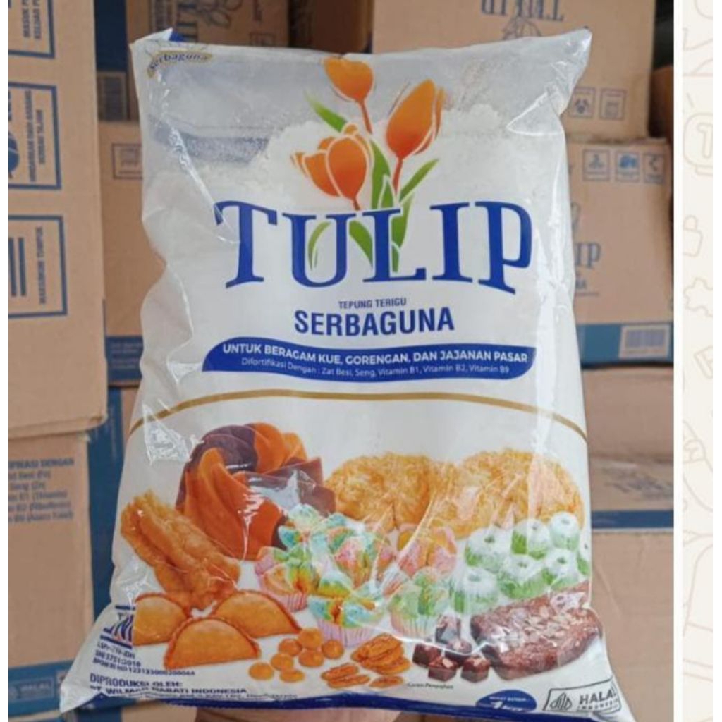 

terigu tulip tepung serbaguna 1 kg