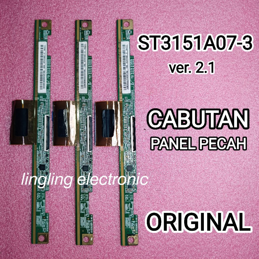 TCON ST3151A07-3 ORIGINAL CABUTAN PANEL PECAH