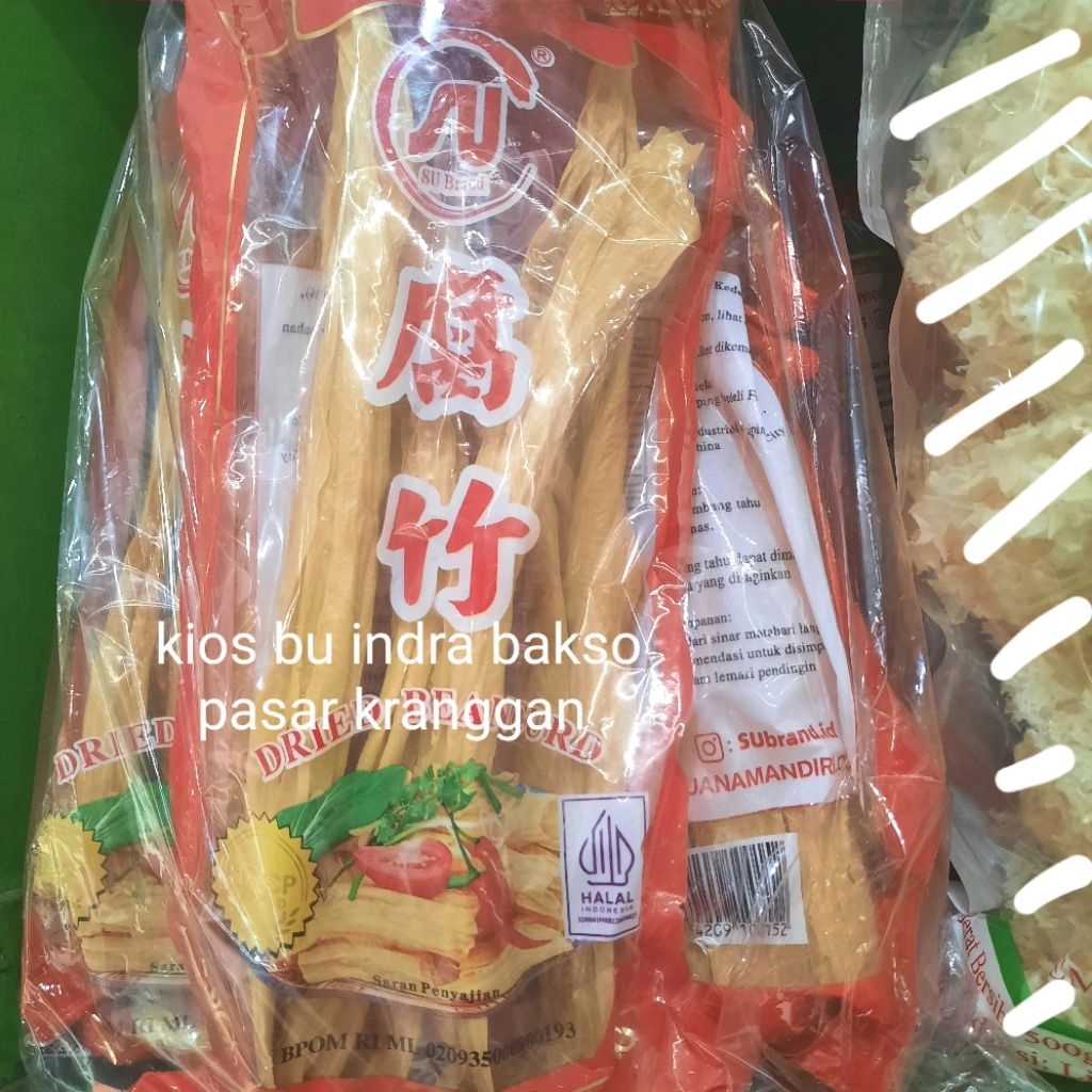 

kembang tahu kering su brand dried bean curd 120 gr