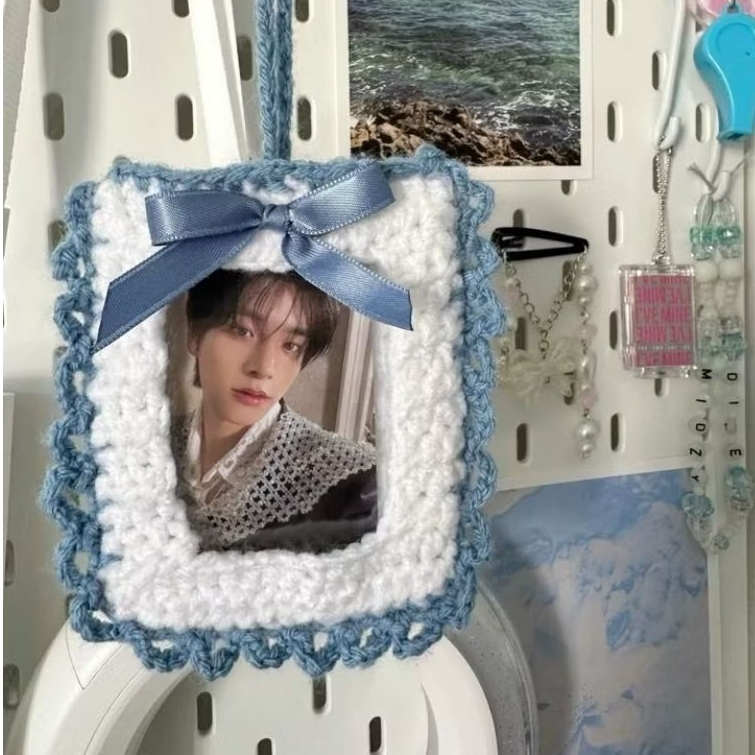 BACA DESC] Custom Crochet Photocard Holder/Cahol Pc Kpop/anime/foto