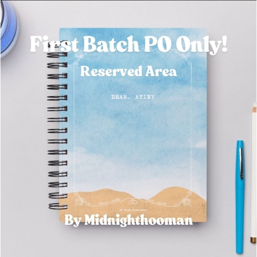 

DEAR. ATINY JOURNAL (BOOKED ONLY) || ATEEZ FANMADE MERCHANDISE BY MIDNIGHTHOOMAN