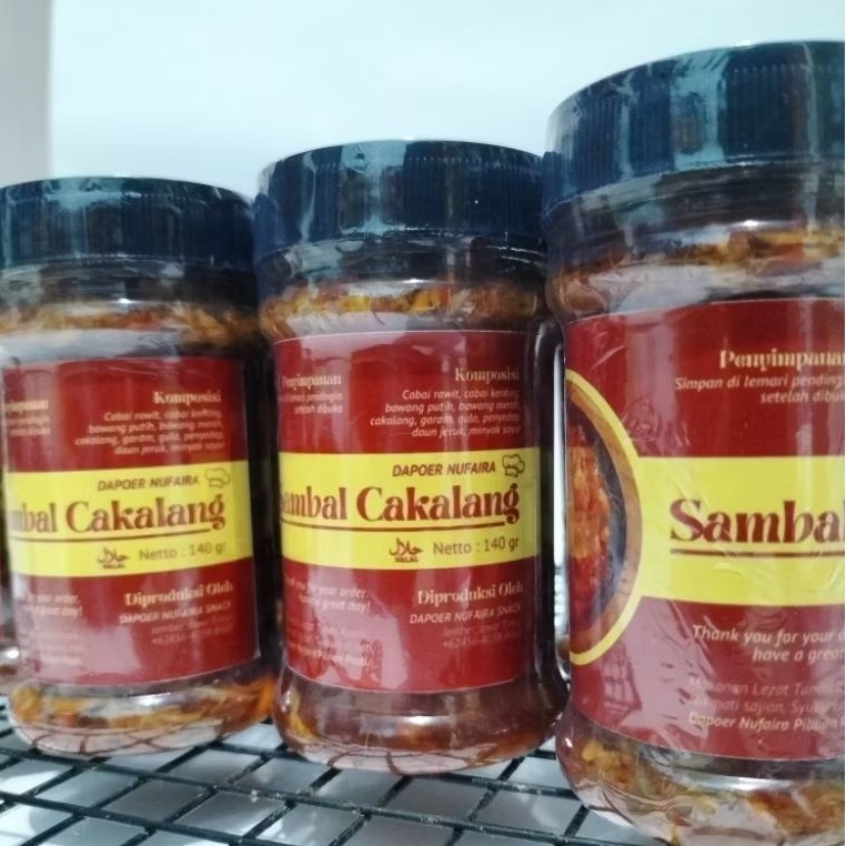 

Sambal Cakalang netto 130 gr - Pedas NAMPOL - By Dapoer Nufaira
