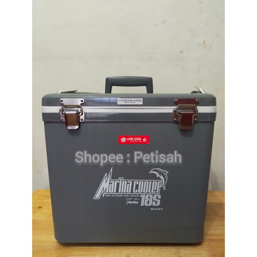 Cooler Box Marina Cooler LionStar  18S 16 Liter / Ice Box Lion Star / Ice Box / Box Fiber /  Kotak P