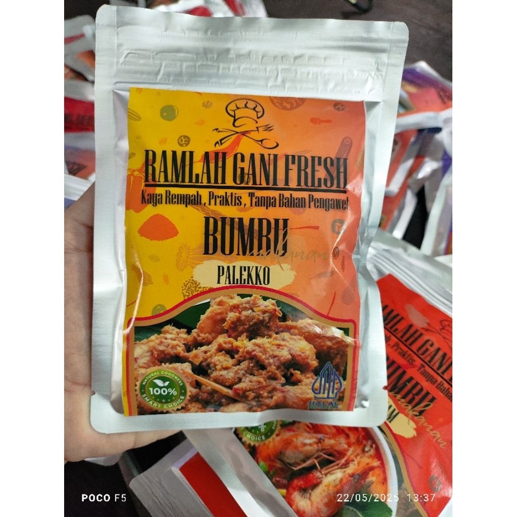 

bumbu palekko khas bugis makassar