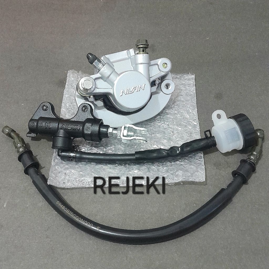 KALIPER PLUS MASTER REM PLUS SELANG REM BELAKANG  BENELLI TNT 200,BENELLI TNT 249,BENELLI TNT 300,BE