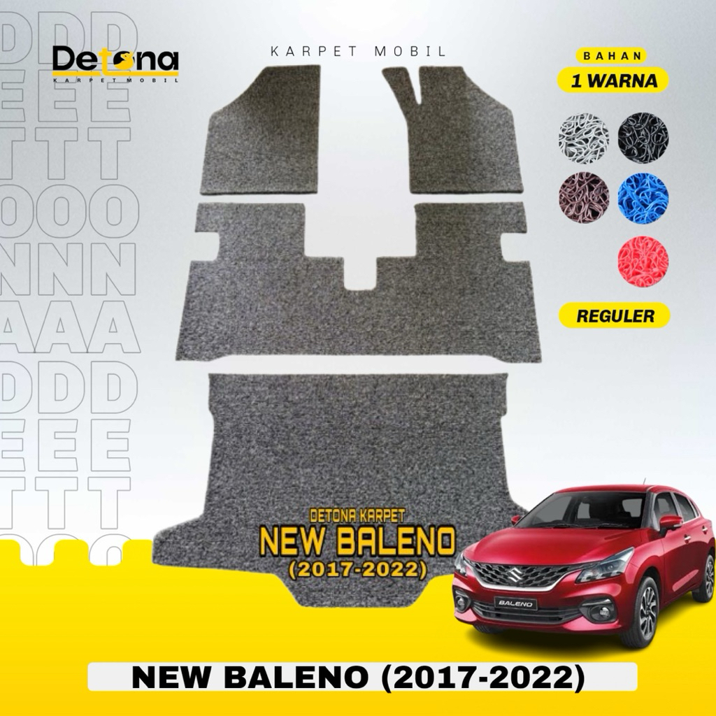 Karpet Mobil Mie Suzuki NEW BALENO 2017-2022 / Karpet Mie Suzuki NEW BALENO 2017-2022