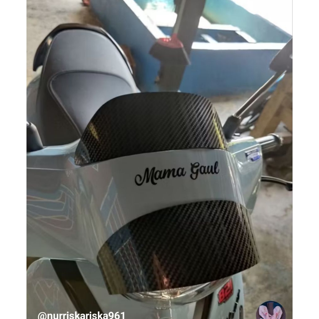 VISOR VARIASI FILANO KARBON MODEL THAILAND TOPI FILANO KARBON